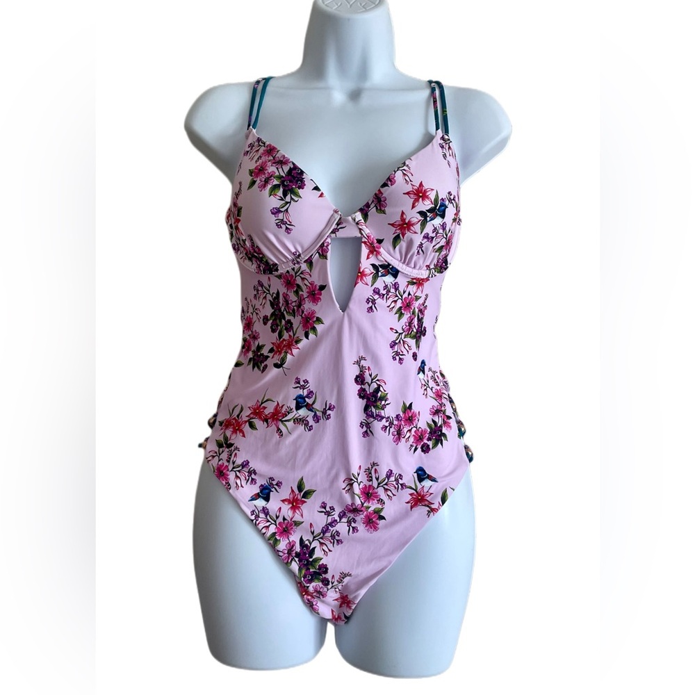 Nanette Lepore One-Piece Floral Print Swimsuit